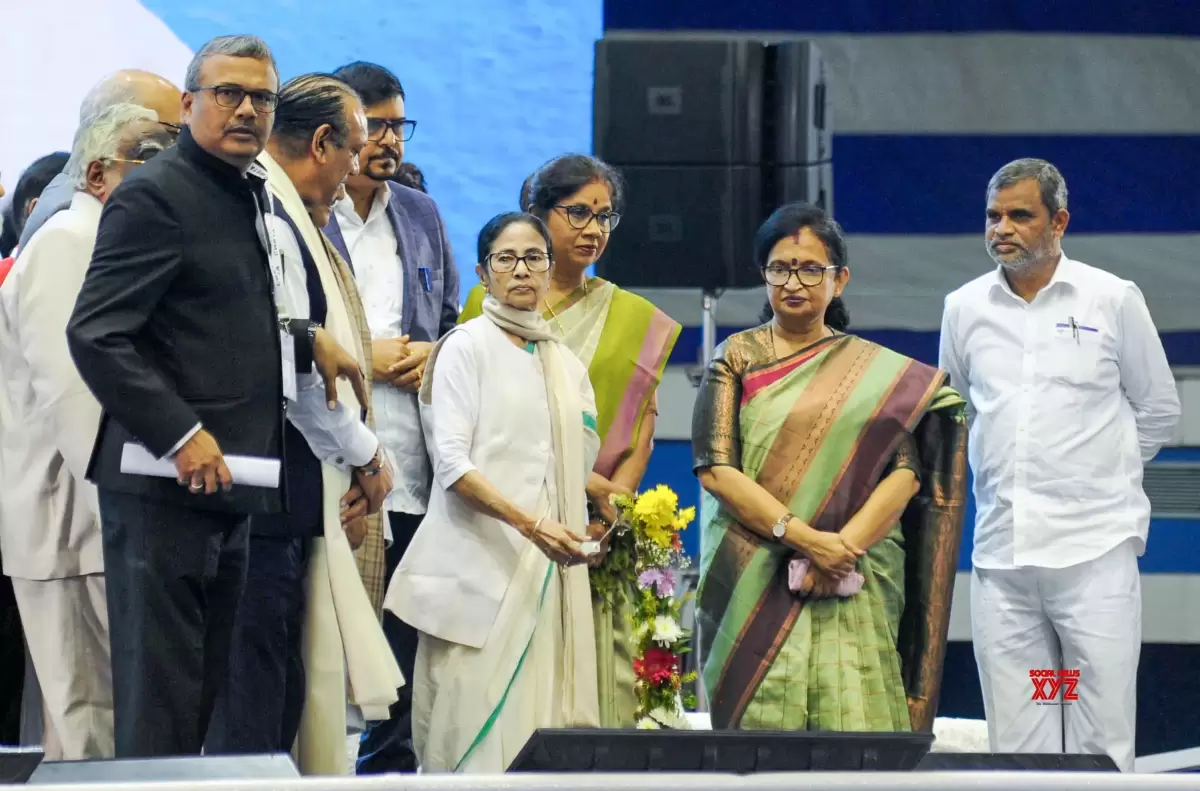 Kolkata: Business Sammelan Held at Netaji Indoor Stadium