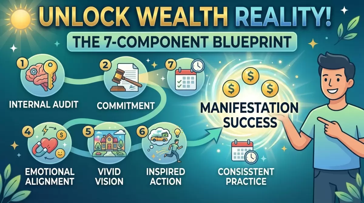 Money Manifestation Blueprint: 7 Steps to Attract Wealth