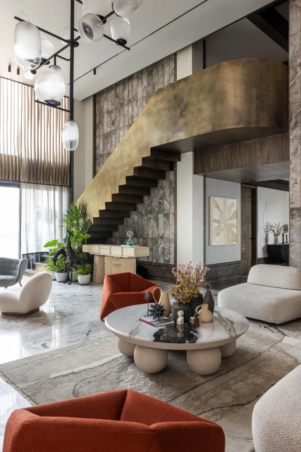 Inside this sculptural Kolkata home, art, water & space flow as one - Luxebook India