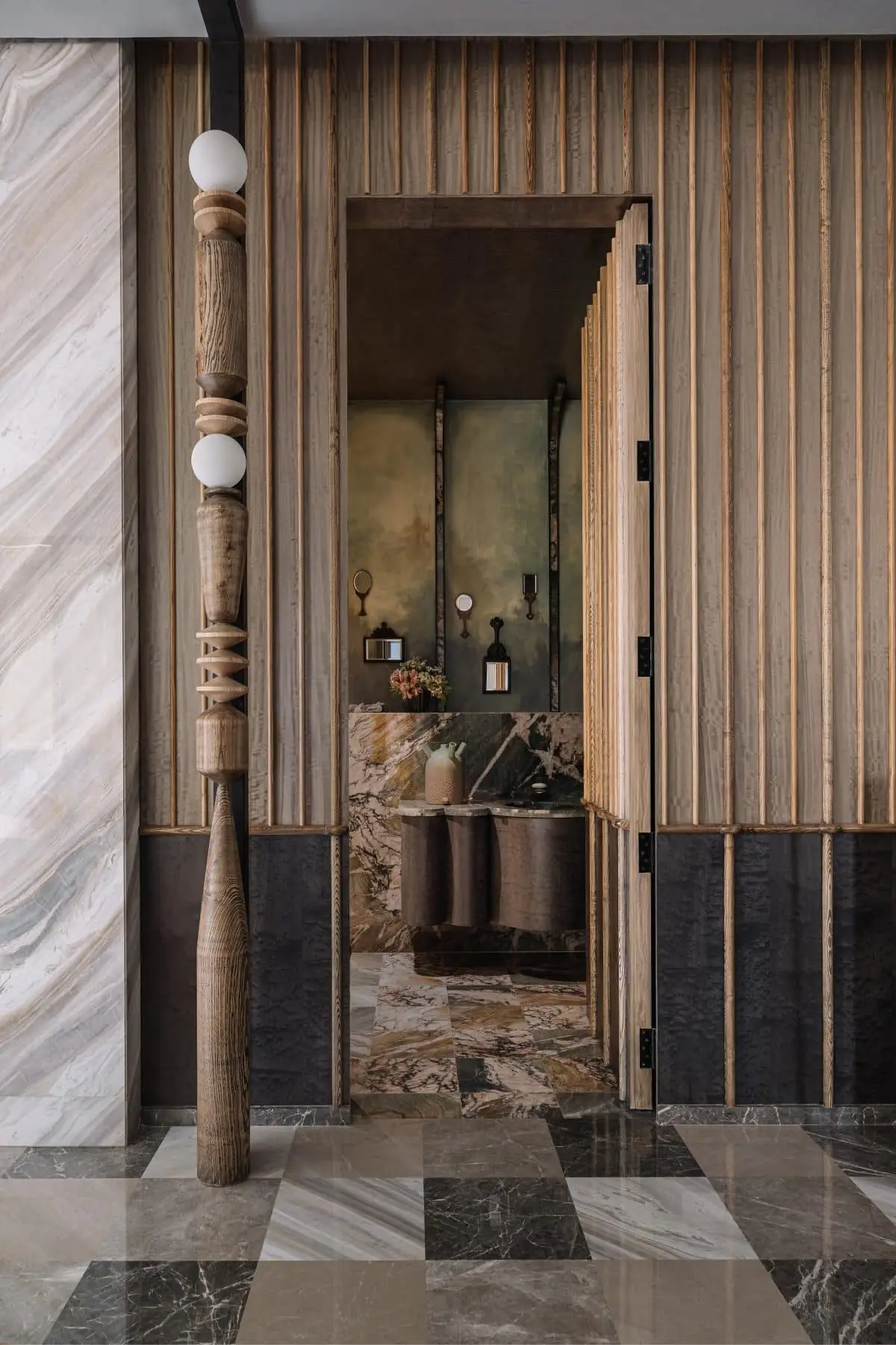 Step Inside This 5,000 sq ft Kolkata home that houses the winning Aces of Space Washroom Project Design of the Year